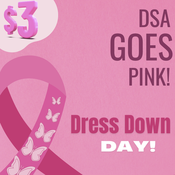 DSA Goes Pink October 25th